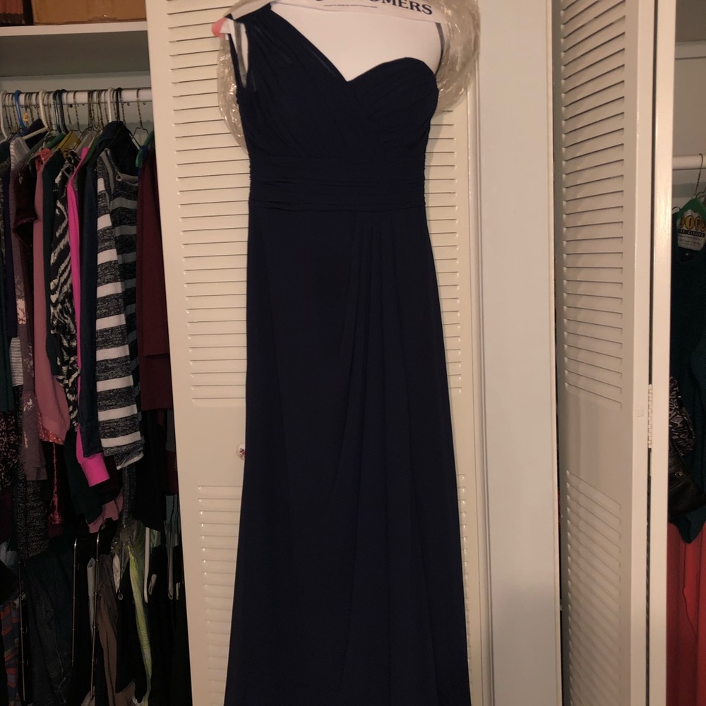Bill Levkoff Bridesmaid Dress Style 492 - Navy